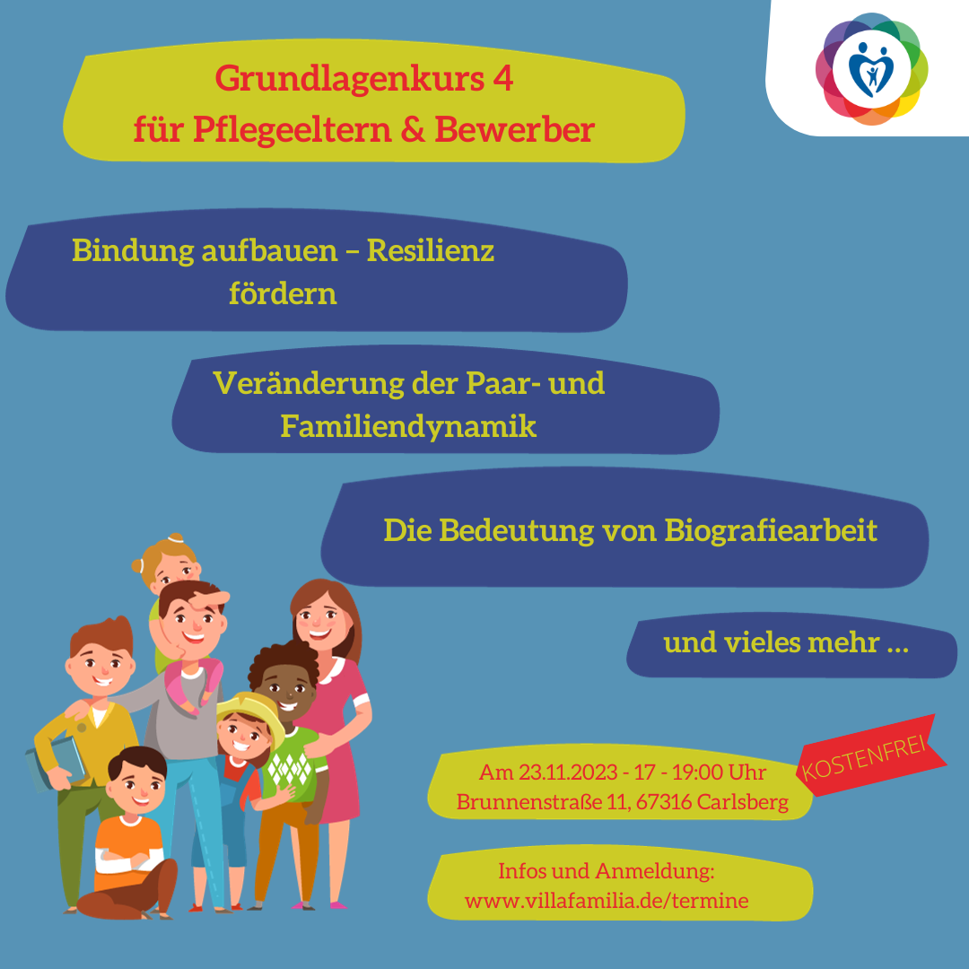 Grundlagenkurs für Pflegeeltern & Bewerber 2023 Teil 4
