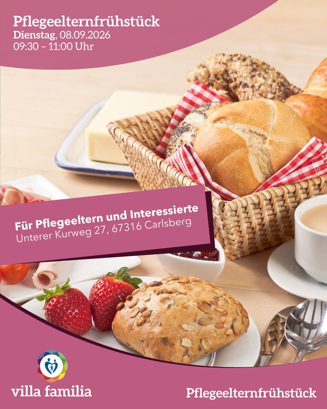 Pflegeelternfrühstück im September 2026