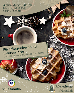 Adventsfrühstück im Dezember 2026